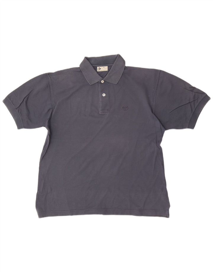 Męska koszulka polo Sergio Tacchini, duża, granatowa