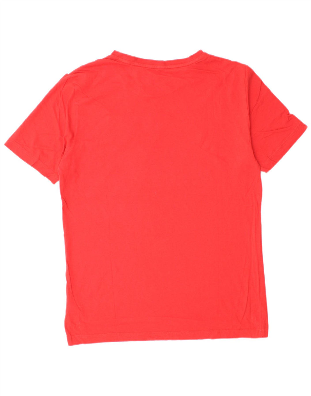 Męski T-shirt z grafiką Puma, mały, czerwony, bawełniany