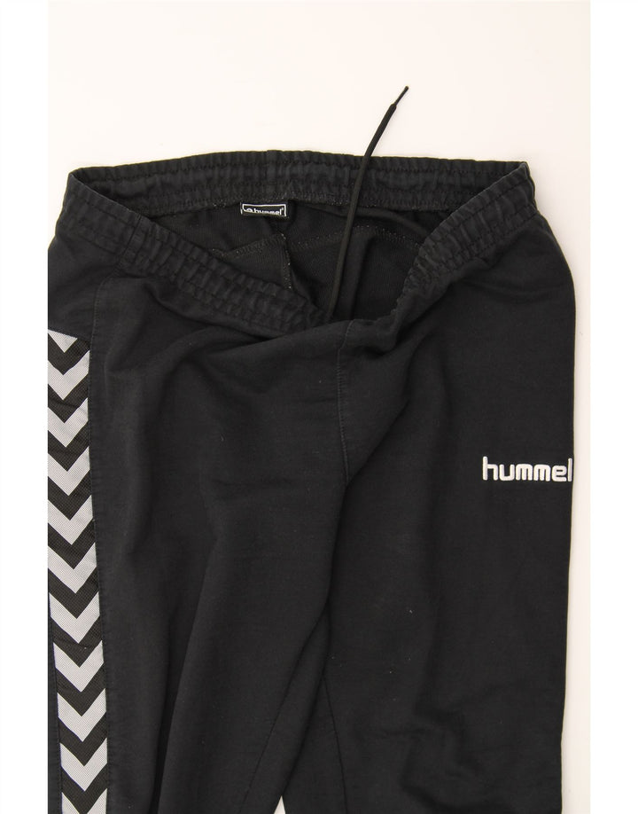 HUMMEL Mens Graphic Tracksuit Trousers Joggers Medium  Black Vintage Hummel and Second-Hand Hummel from Messina Hembry 