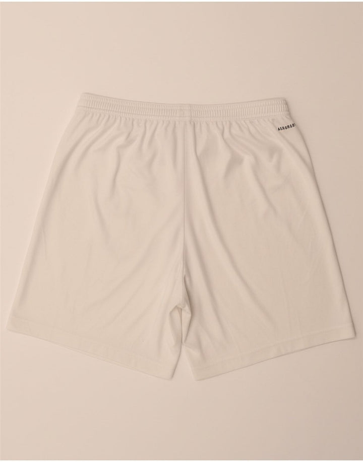 ADIDAS Mens Aeroready Sport Shorts Large  White Polyester Vintage Adidas and Second-Hand Adidas from Messina Hembry 