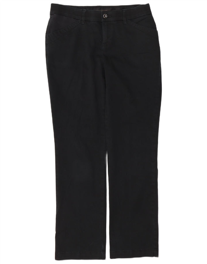 Damskie spodnie Lee ze średnim stanem US 4 Small W30 L28 granatowe