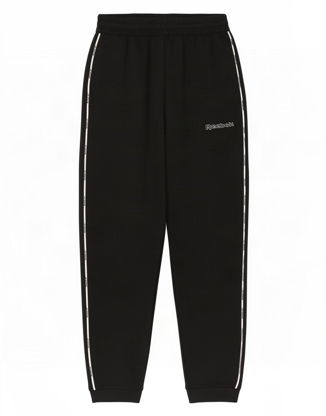 Męskie spodnie dresowe Reebok Joggers, średnia czarna bawełna
