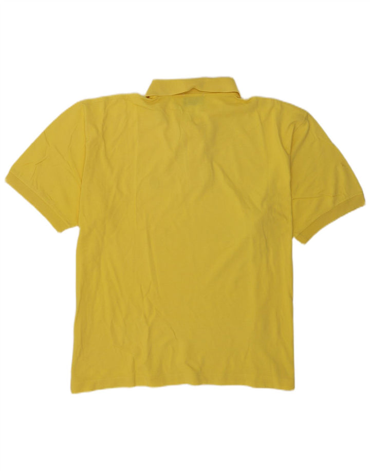 Męska koszulka polo Sergio Tacchini, 2XL, żółta, bawełniana