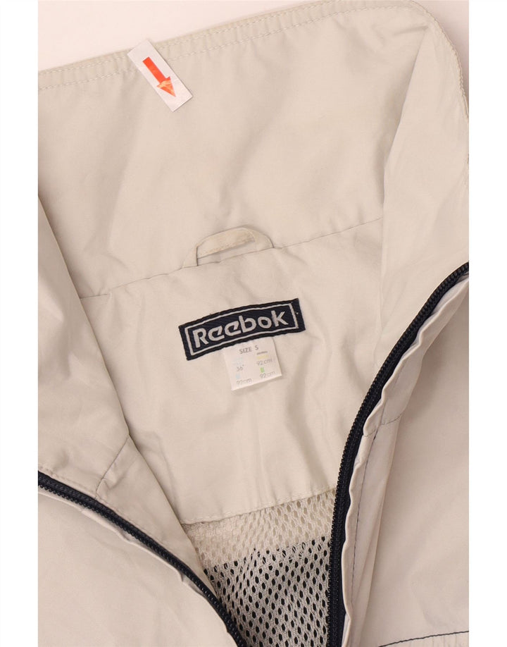 Męska kurtka przeciwdeszczowa REEBOK UK 36, mały granatowy, blok kolorów