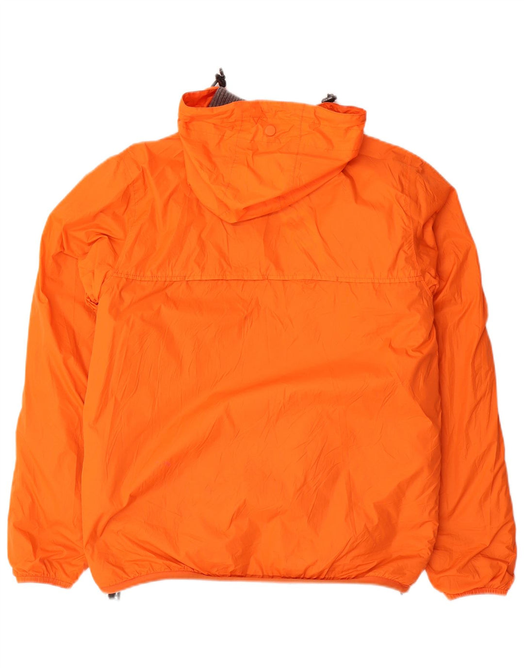 Dwustronna kurtka męska z kapturem K-WAY UK 36 Small, szary poliamid