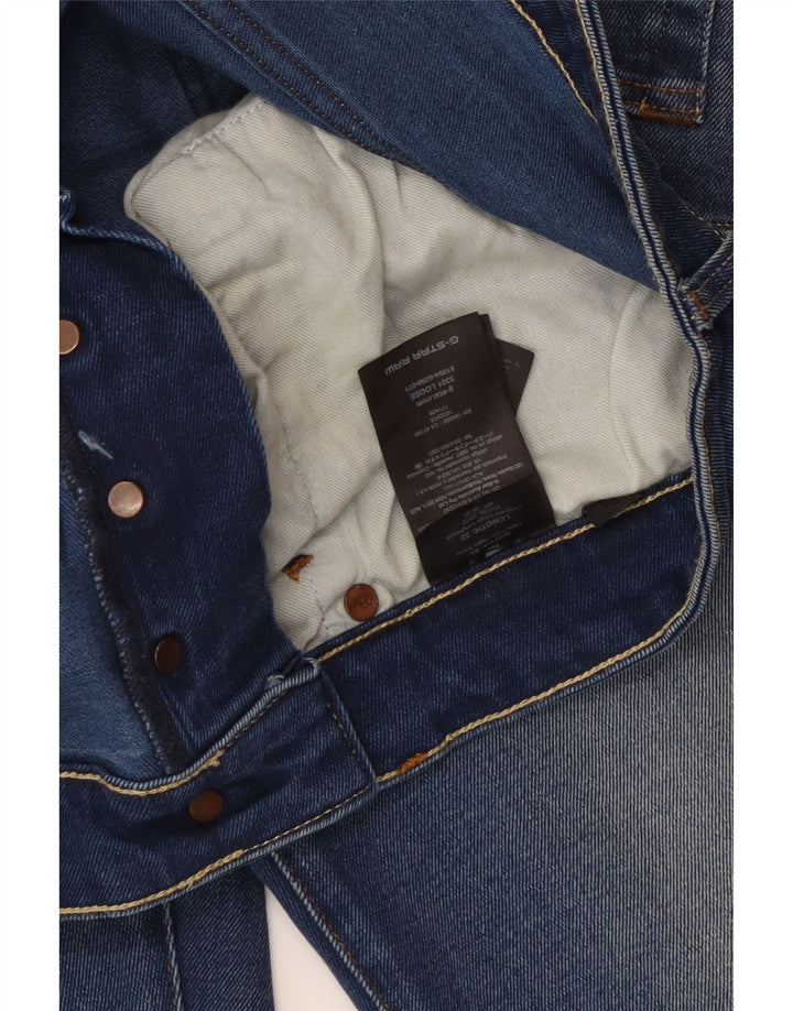 G-STAR Męskie proste dżinsy 3301 W35 L32 Niebieska bawełna