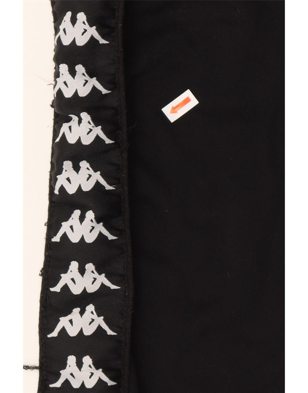 KAPPA Mens Graphic Tracksuit Trousers Joggers Small  Black Vintage Kappa and Second-Hand Kappa from Messina Hembry 