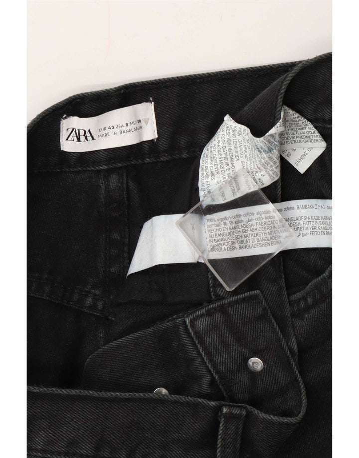 Damskie proste dżinsy Zara EU 40 Medium W30 L29 Granatowa bawełna