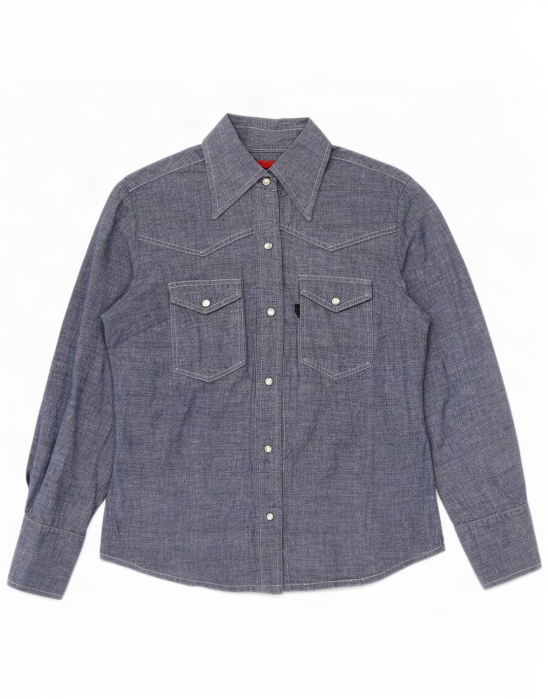 Koszula damska Levi's UK 14, średnia niebieska, bawełniana