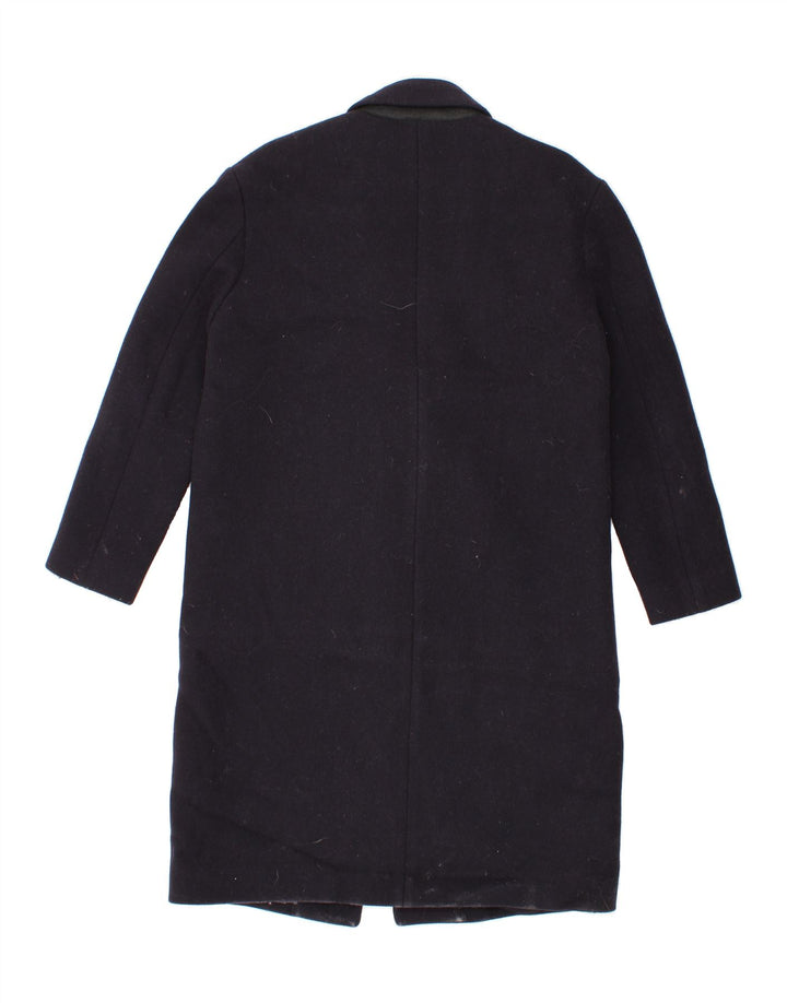 J. CREW Womens Overcoat US 4 Small Navy Blue Wool Vintage J. Crew and Second-Hand J. Crew from Messina Hembry 