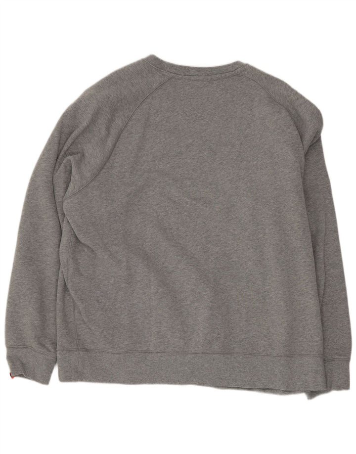 Męska bluza dresowa Nike 2XL Szara bawełna