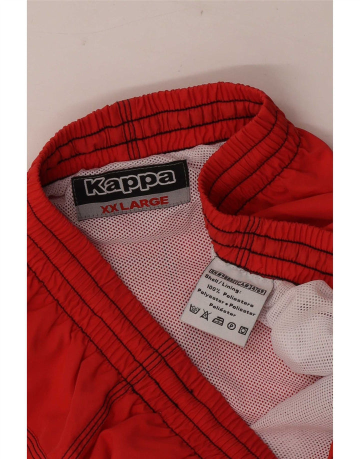 Męskie spodenki kąpielowe Kappa 2XL Czerwony poliester