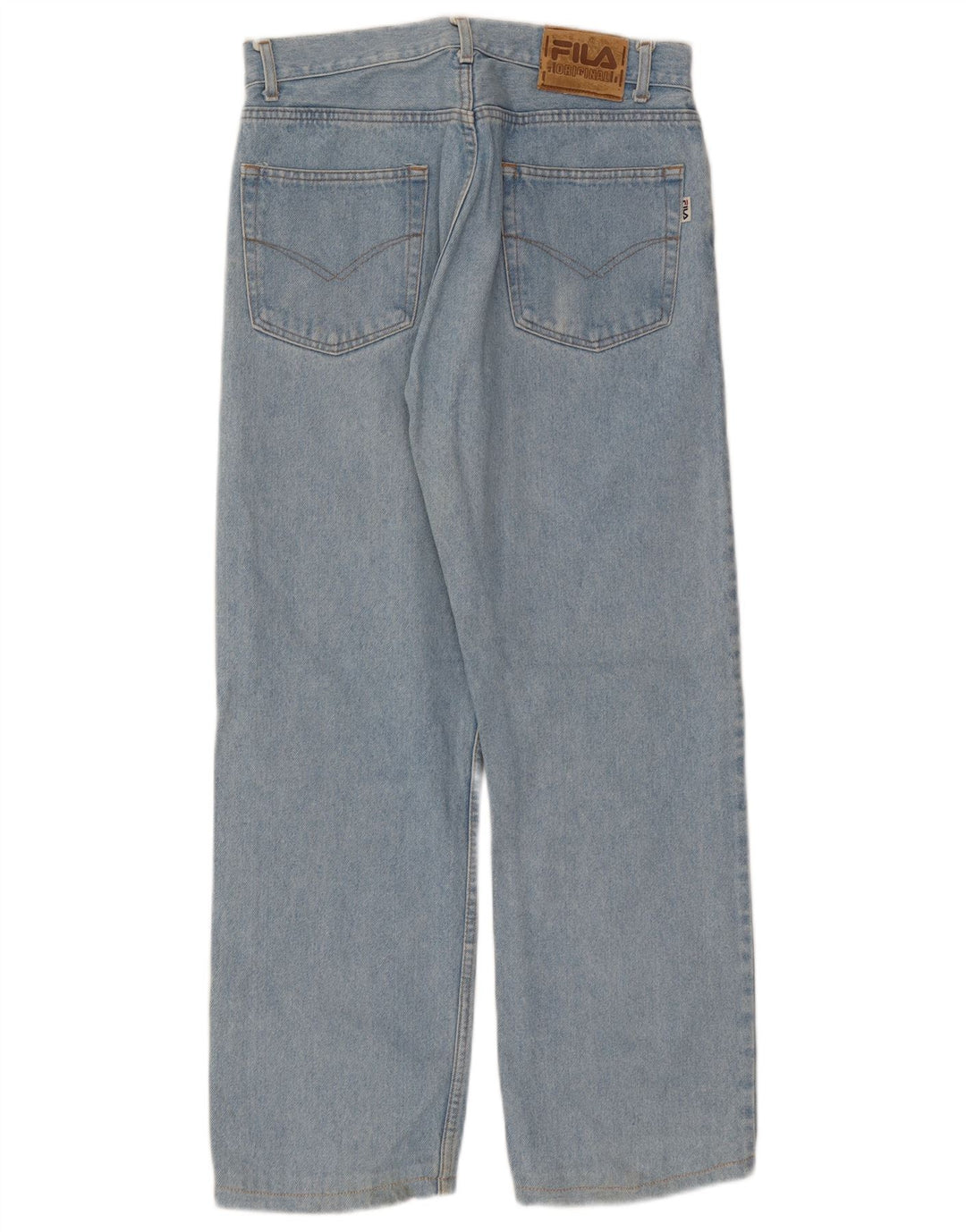 Męskie proste dżinsy FILA W30 L28 niebieskie