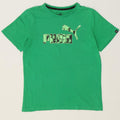 PUMA Boys Graphic T-Shirt Top 13-14 Years Green Vintage Puma and Second-Hand Puma from Messina Hembry 
