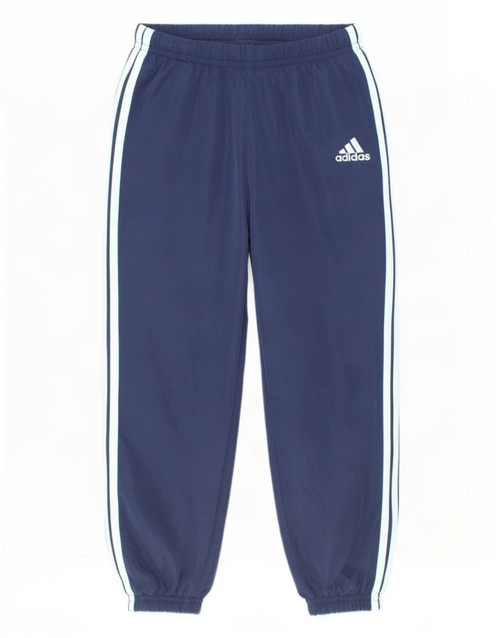 Adidas Chłopięce Spodnie Dresowe Joggery 3-4 Lat Granatowe Poliester
