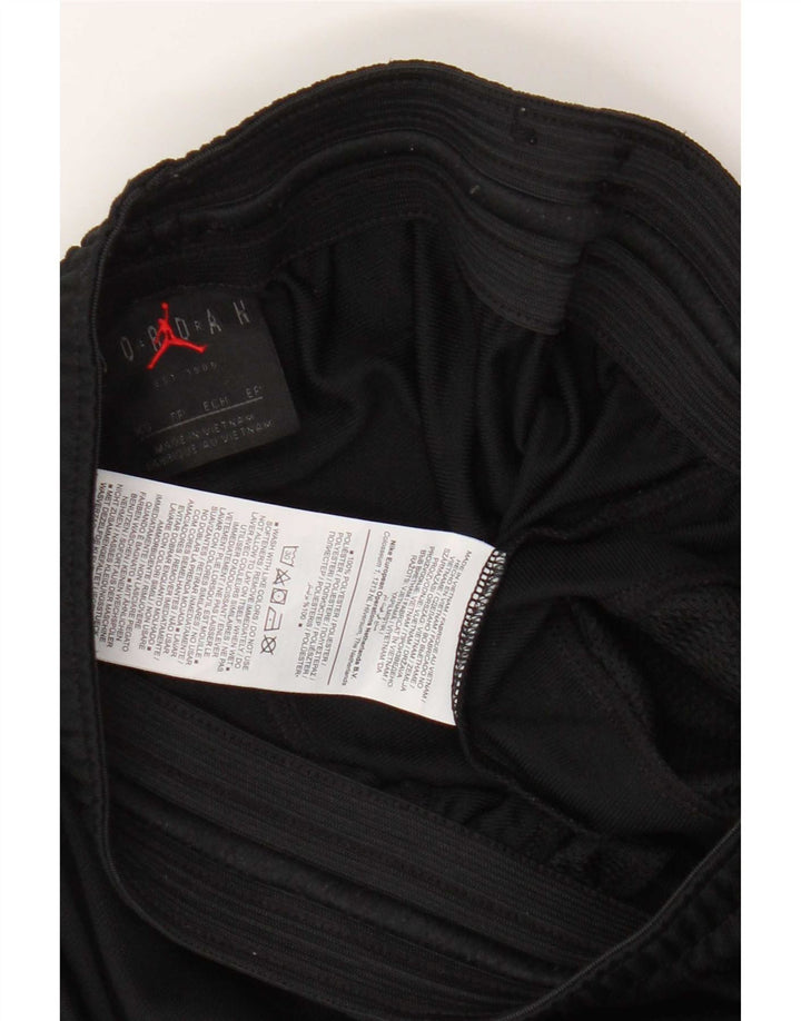 Męskie spodnie dresowe Jordan Dri Fit XS, czarny poliester z blokami kolorów