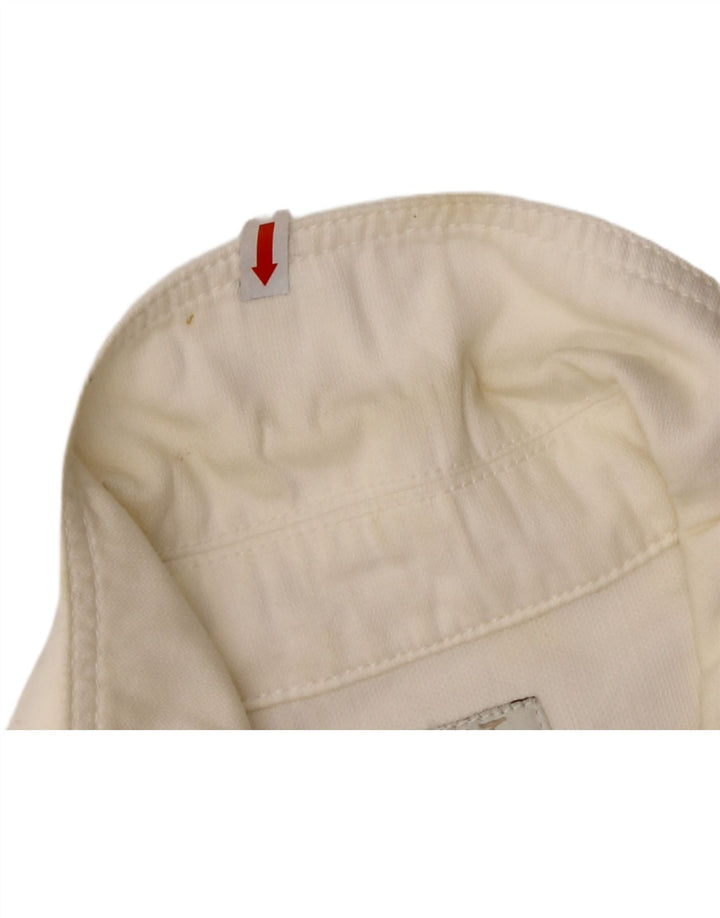 Męska kurtka dżinsowa CALVIN KLEIN UK 38, średnia biała bawełna