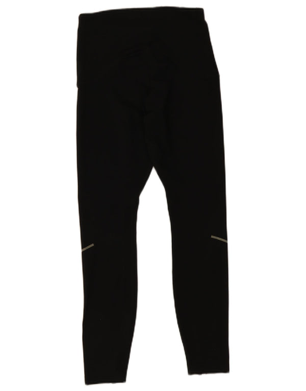 Damskie legginsy Nike Dri Fit UK 8, małe, czarne, poliestrowe