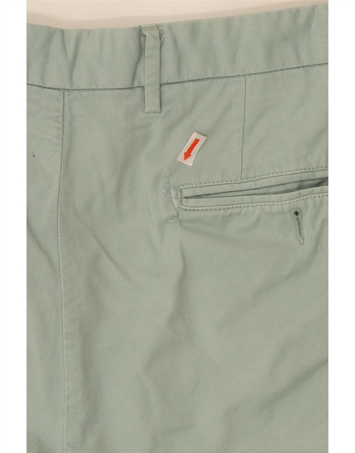 Męskie spodenki chino Hackett XL W38, zielona bawełna