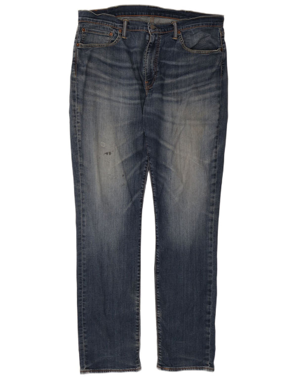 Męskie jeansy LEVI'S 511 Slim W38 L34 Niebieska bawełna