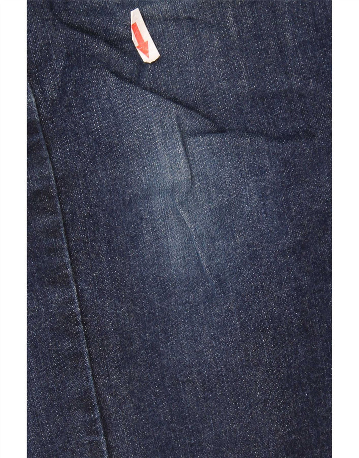 Męskie dżinsy Levi's 514 Straight W32 L30 Granatowa bawełna