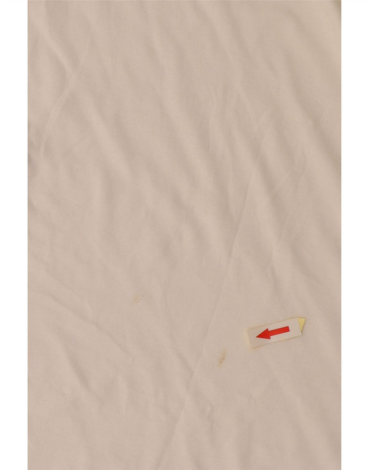 Męski T-shirt z grafiką LEVI'S, duży, biały, bawełniany