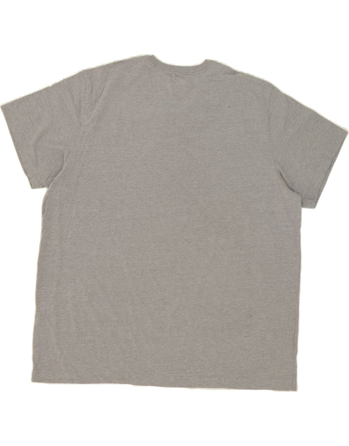 EDDIE BAUER Mens T-Shirt Top 2XL Grey Cotton Vintage Eddie Bauer and Second-Hand Eddie Bauer from Messina Hembry 
