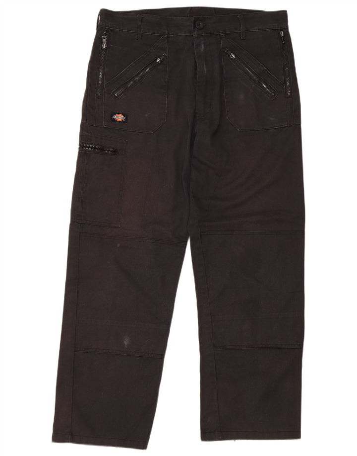 Męskie proste spodnie cargo Dickies W34 L29 Czarny poliester