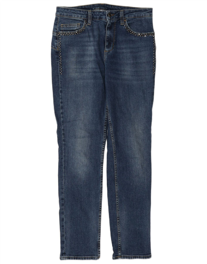 Damskie jeansy Liu Jo W30 L29 Niebieski poliester