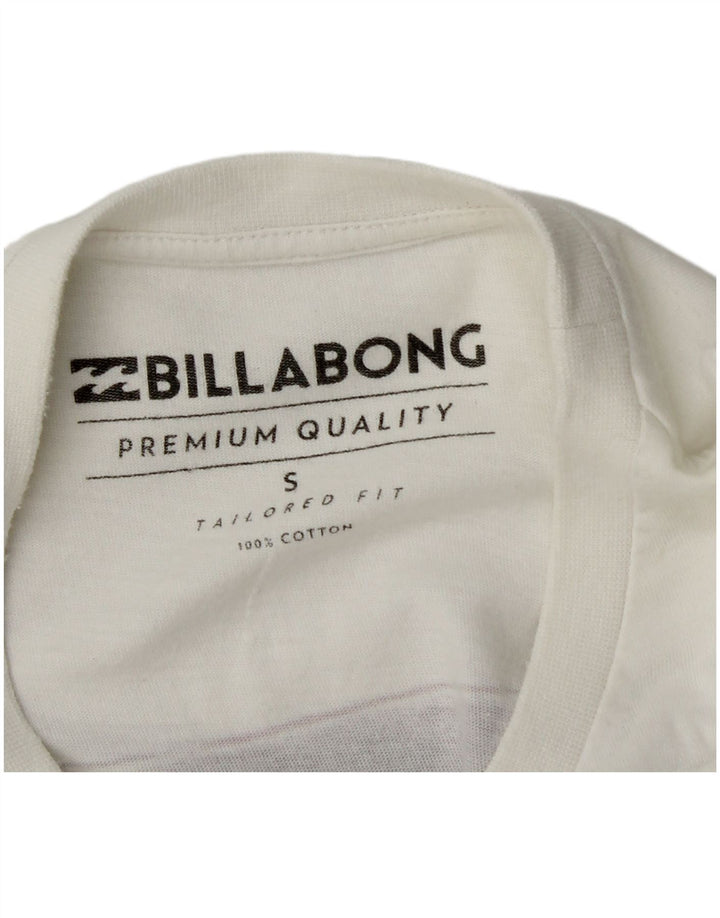 Męski T-shirt z grafiką Billabong, mały, biały