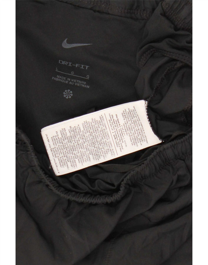 Męskie spodenki sportowe Nike Dri Fit, duże, czarne, poliestrowe