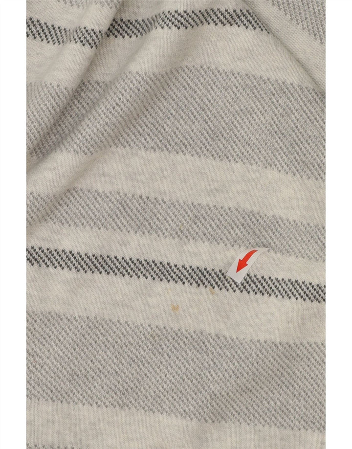 Męski sweter Marks & Spencer Blue Harbor z okrągłym dekoltem, duży, szary