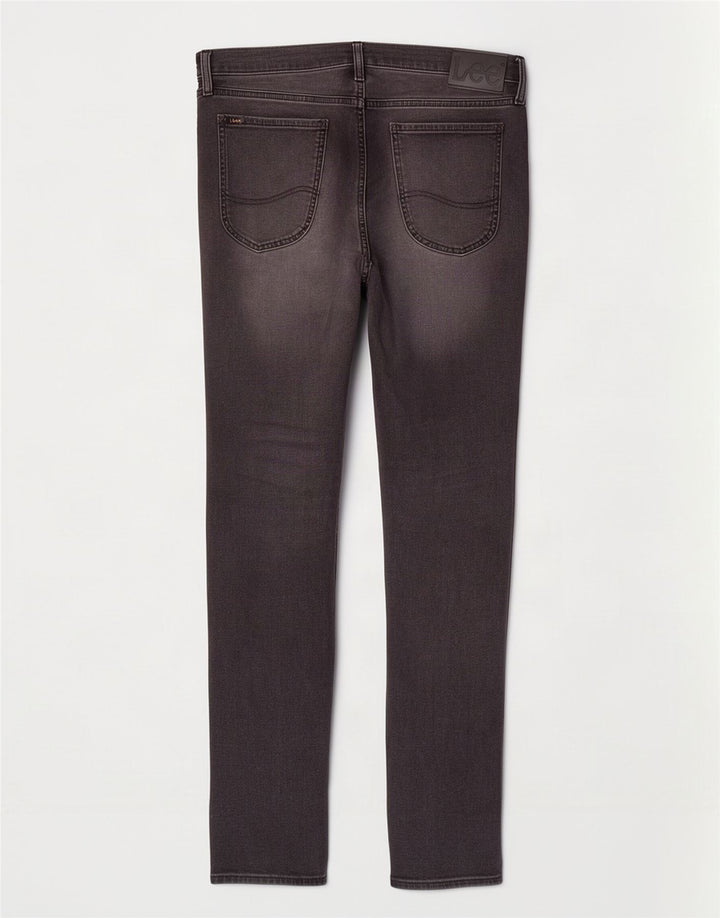 Lee Męskie Luke Skinny Jeans W32 L34 Szara bawełna