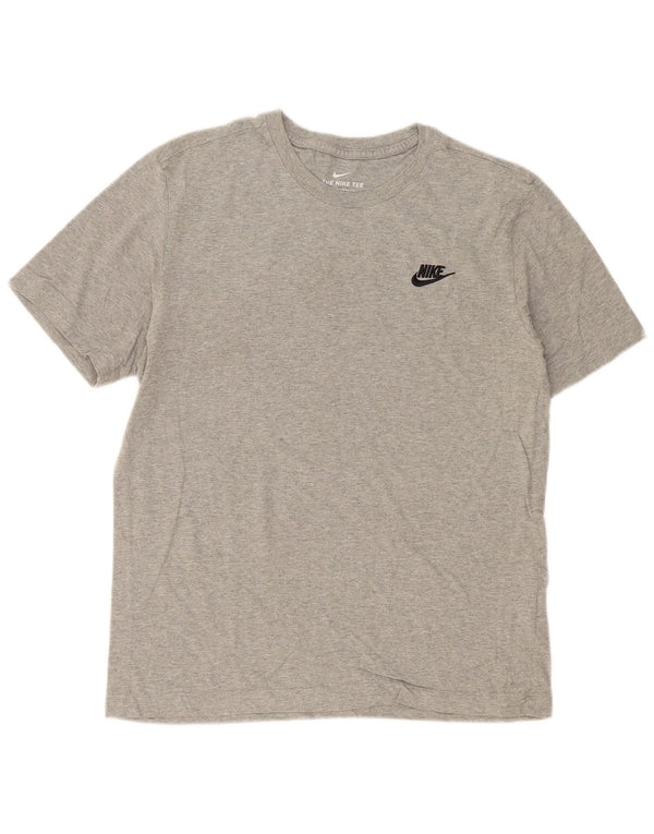 T-shirt męski Nike The Tee, średnioszary, bawełniany
