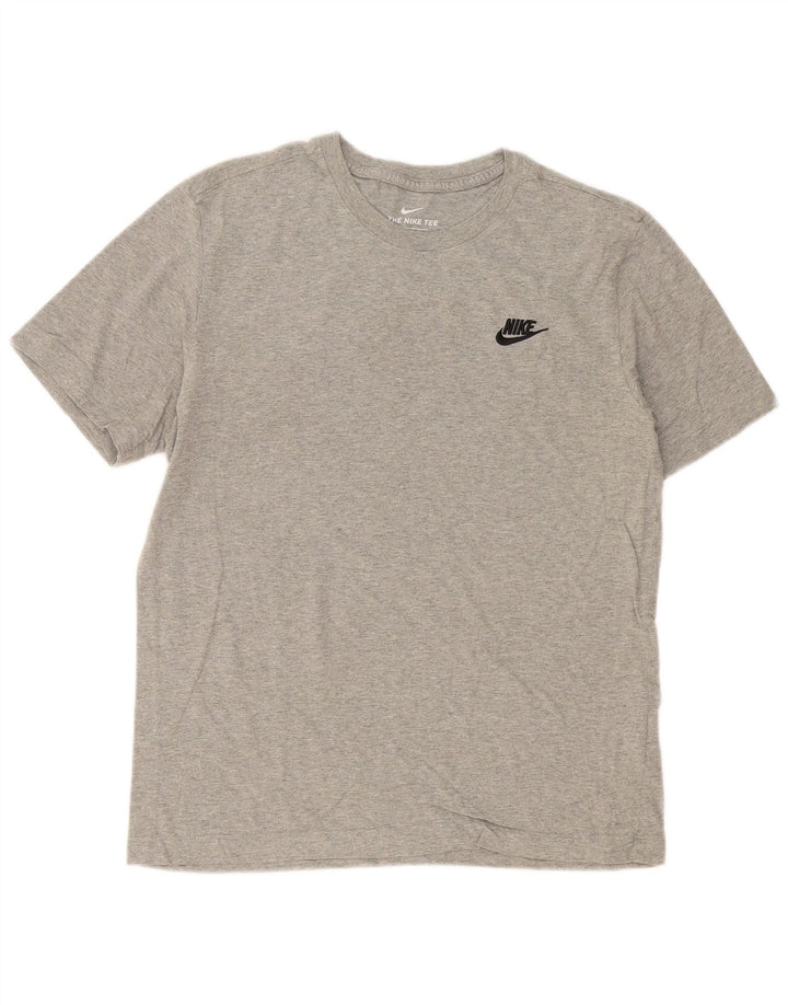 T-shirt męski Nike The Tee, średnioszary, bawełniany