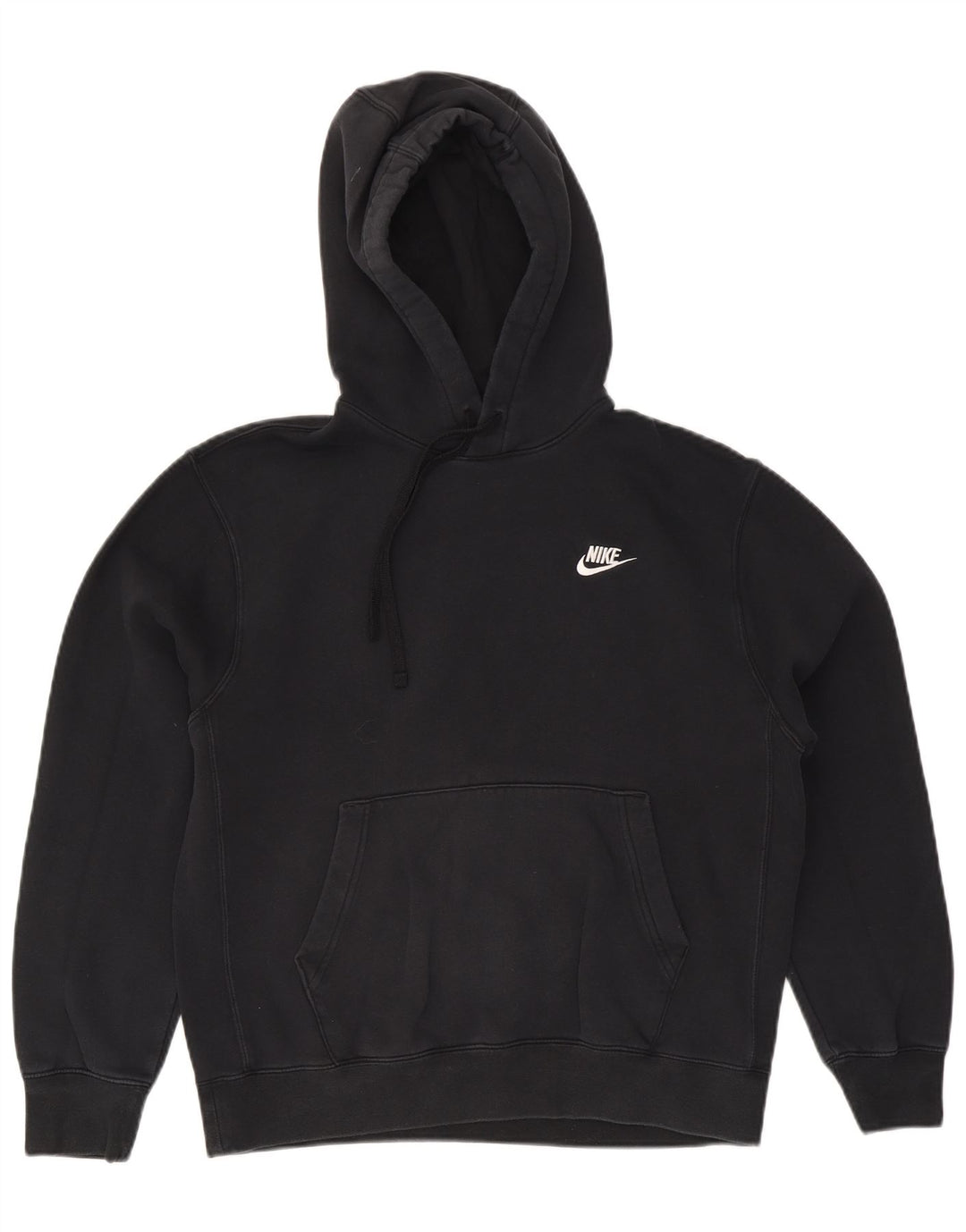 Męska bluza z kapturem Nike, średnia czarna, bawełniana