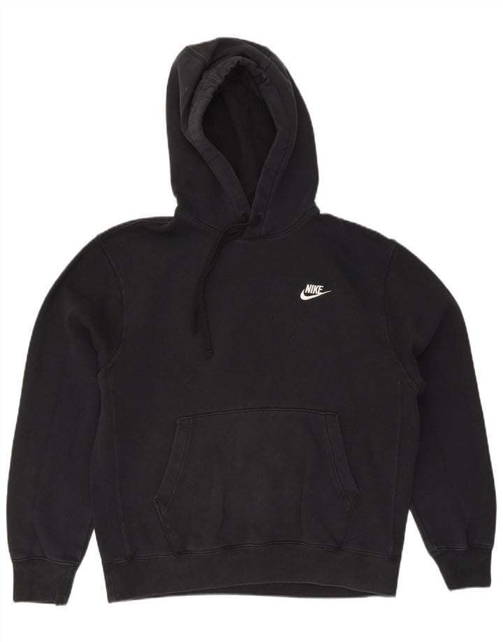 Męska bluza z kapturem Nike, średnia czarna, bawełniana