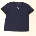 PUMA Mens T-Shirt Top 2XL Navy Blue Polyester Vintage Puma and Second-Hand Puma from Messina Hembry 