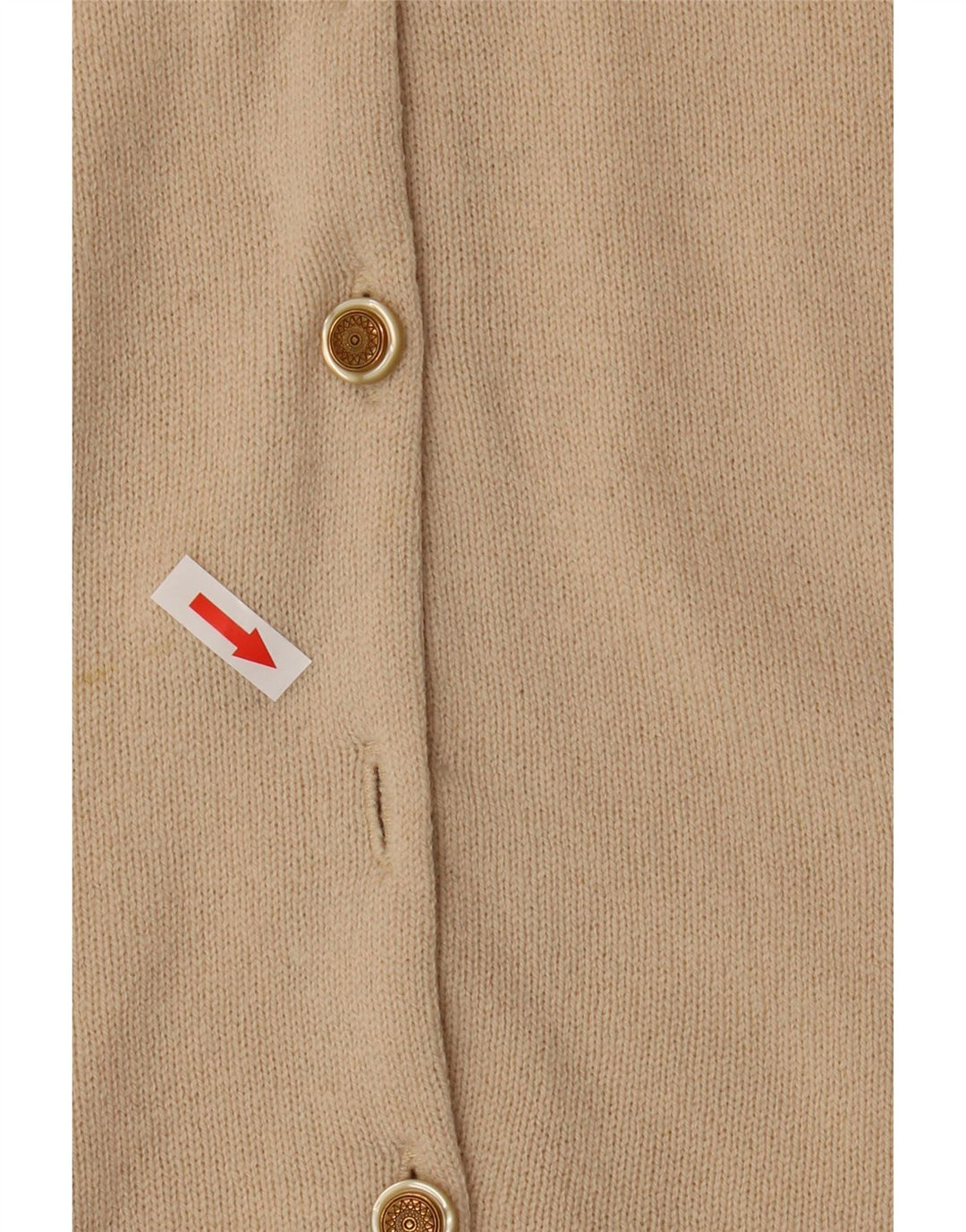 Sweter damski Marks & Spencer UK 20 2XL beżowy z owczej wełny