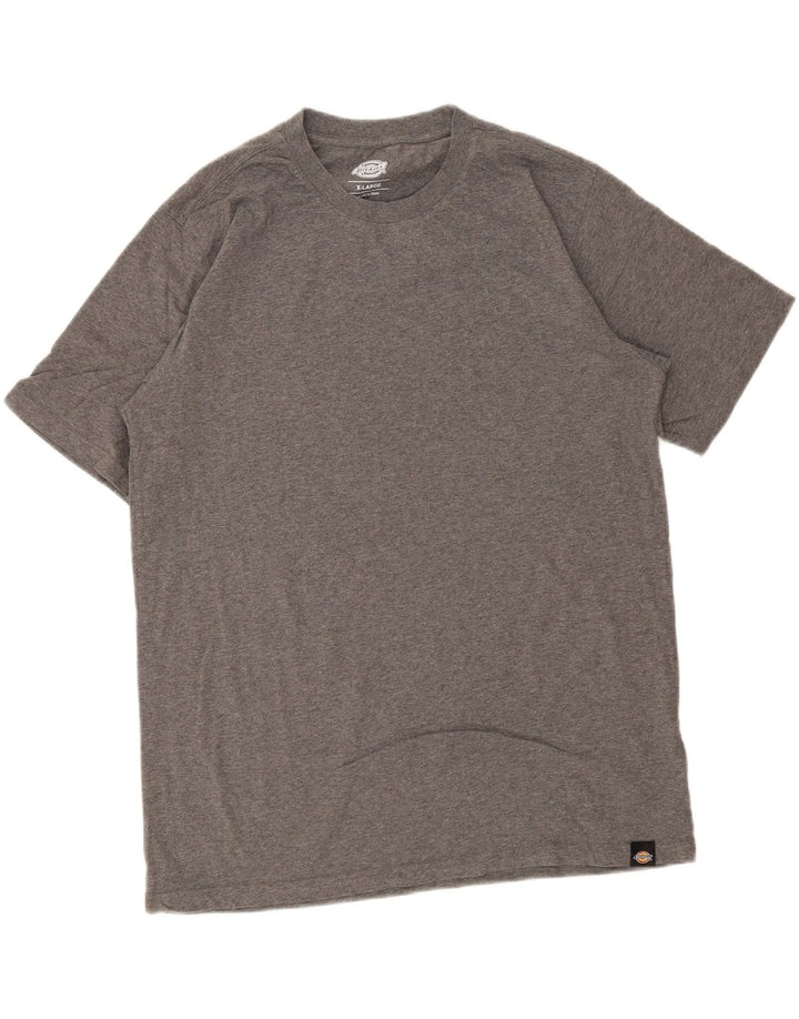 T-shirt męski Dickies XL, szary, bawełniany