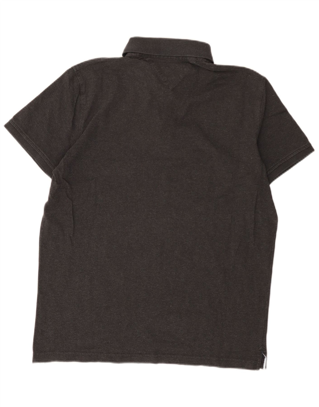 Męska koszulka polo Slim Fit Tommy Hilfiger, duża, szara