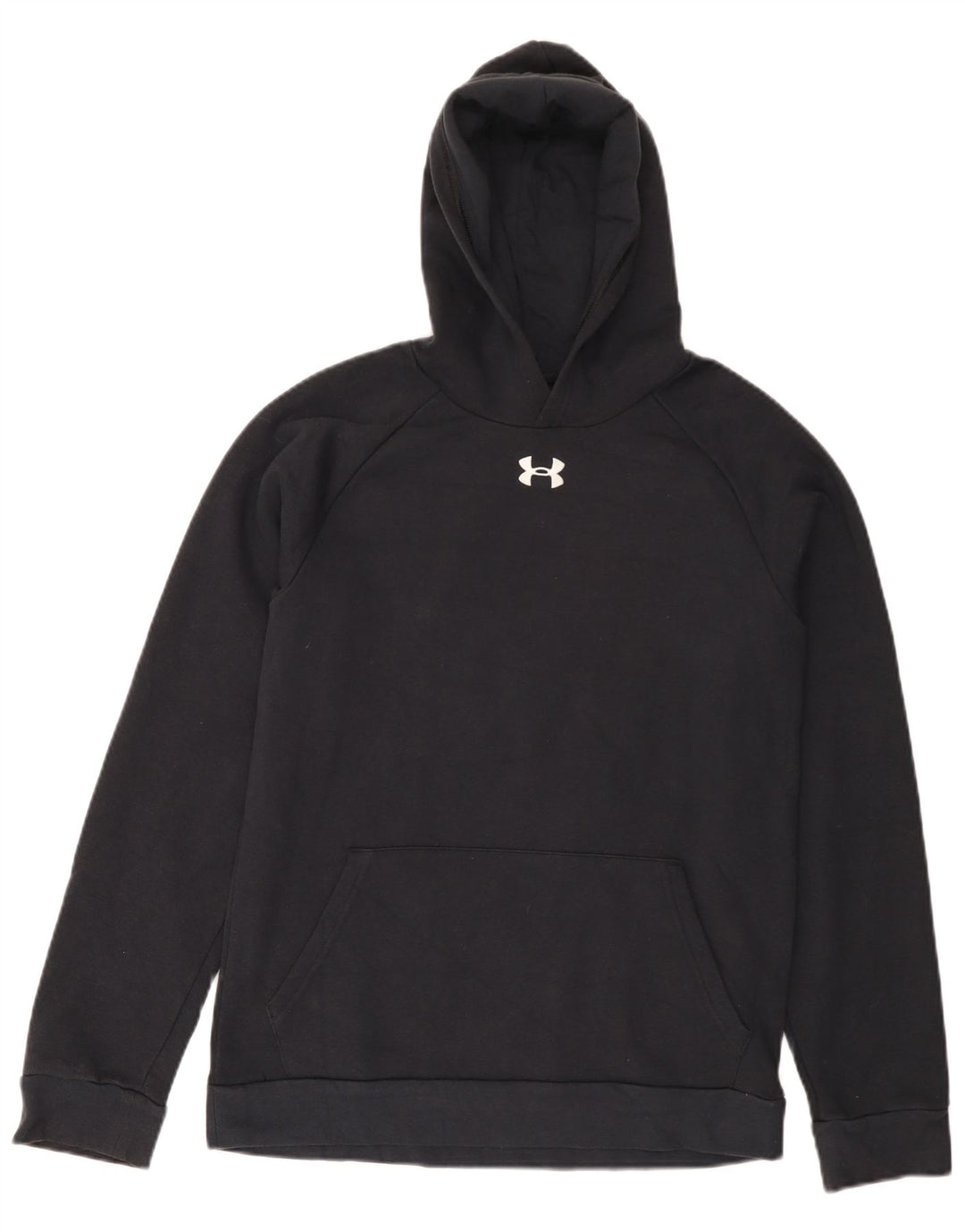 UNDER ARMOUR Chłopięcy sweter z kapturem 13-14 lat XL, czarny, bawełniany