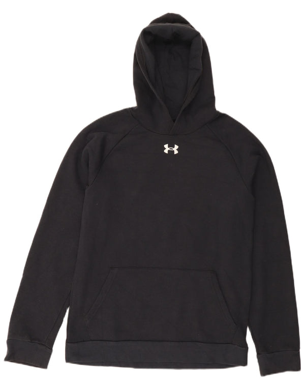 UNDER ARMOUR Chłopięcy sweter z kapturem 13-14 lat XL, czarny, bawełniany