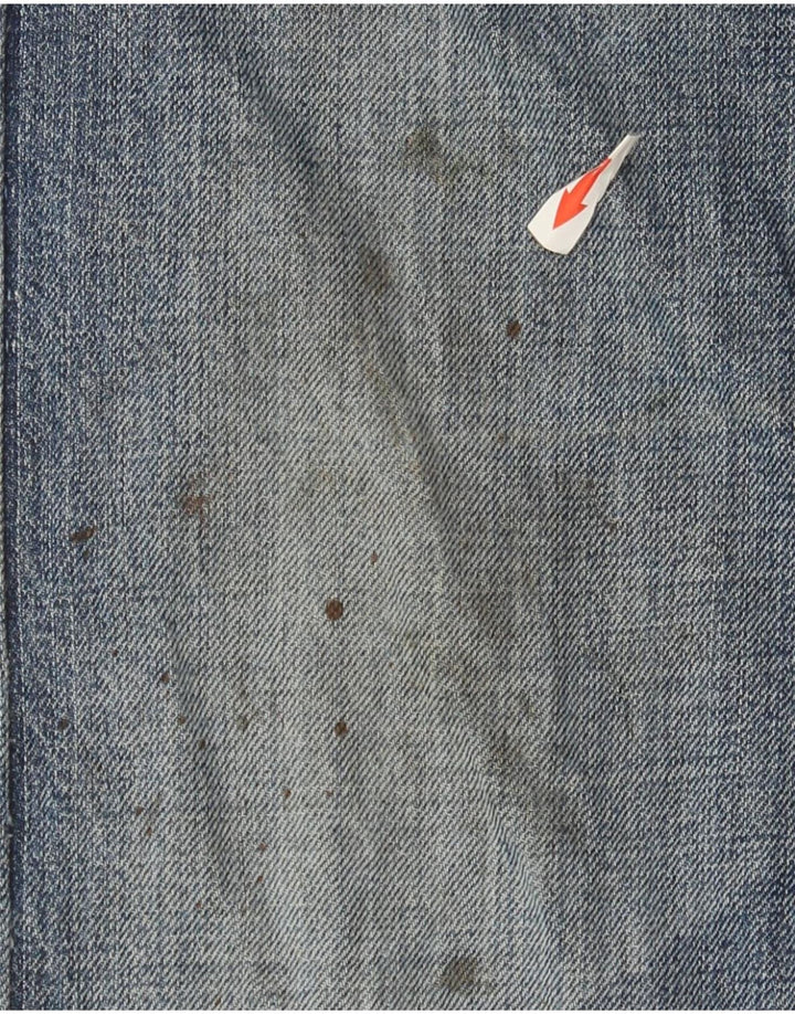 Męskie jeansy Levi's 505 Straight W38 L30 Niebieskie bawełniane