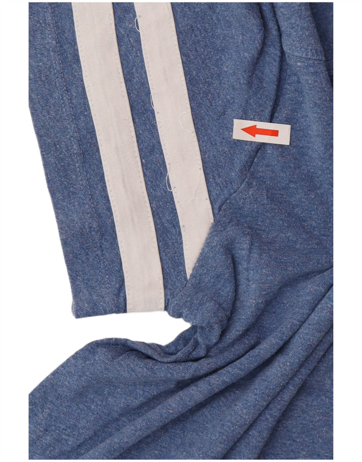 T-shirt męski Superdry, bawełniany, średni niebieski w cętki