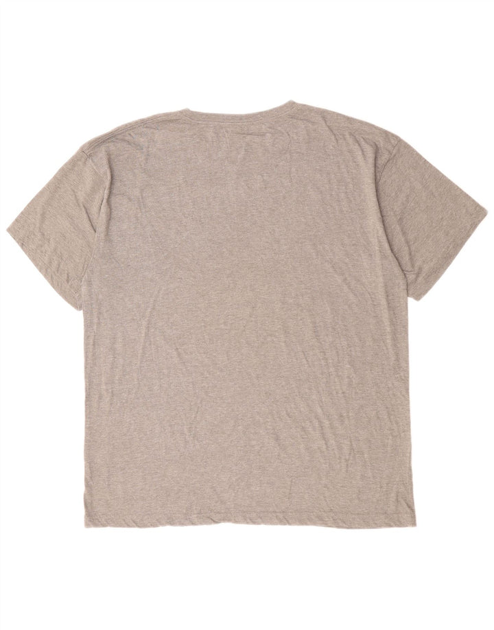 Męski T-shirt z grafiką RUSSELL ATHLETIC Oklahoma Sooners, rozmiar XL, szary