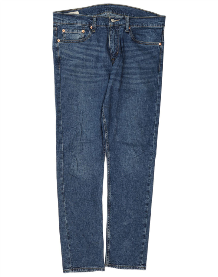 Męskie jeansy Levi's 511 Slim W36 L32 Niebieska bawełna