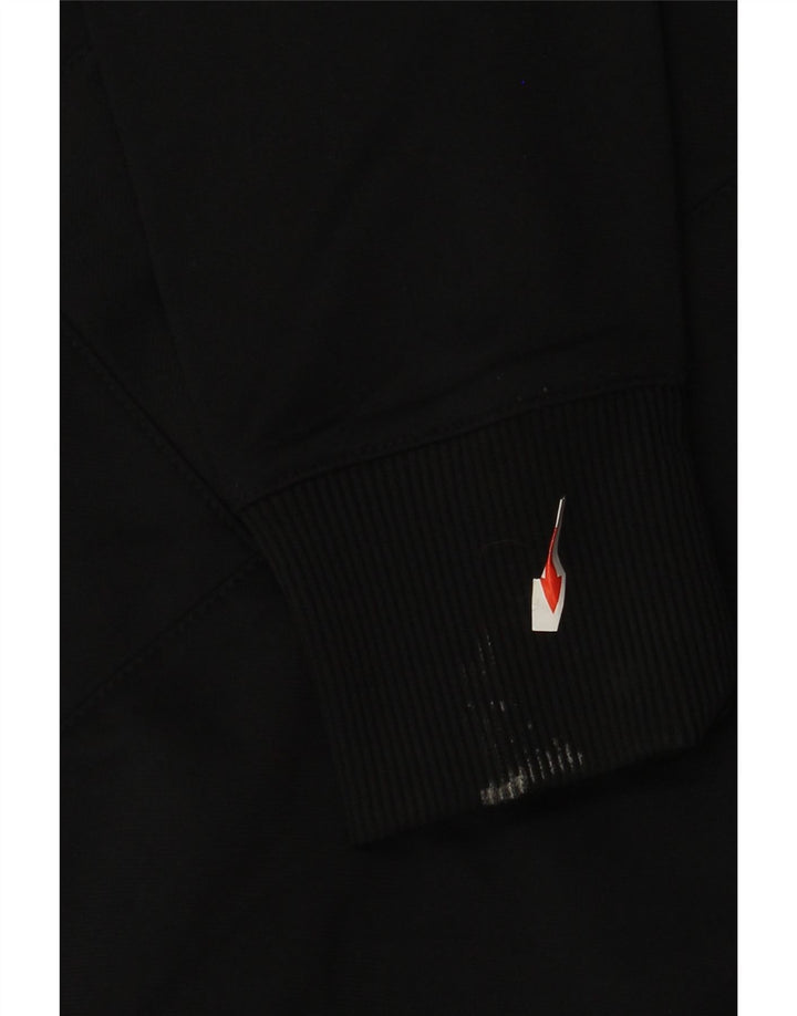 Damska kurtka dresowa Nike UK 10/12, średni czarny poliester w prążki