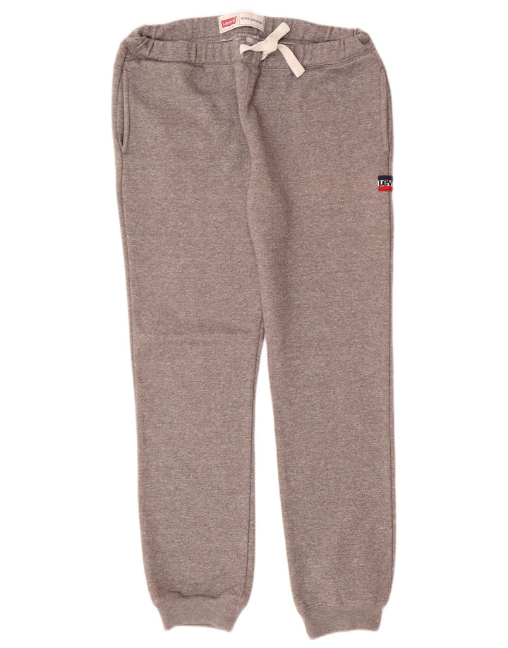Spodnie dresowe chłopięce Levi's Joggers 15-16 lat Szara bawełna