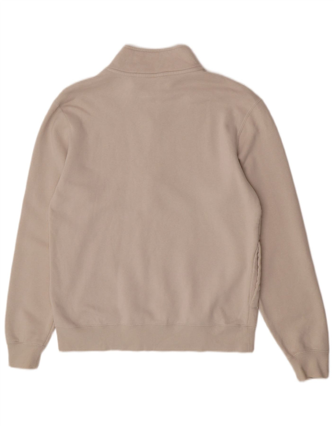 Męska bluza z zamkiem błyskawicznym Nike, średnia, biała, bawełniana